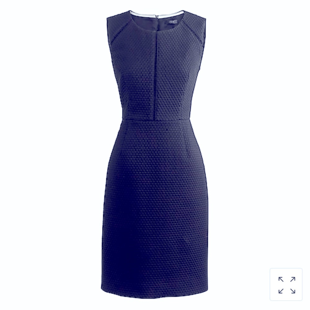 NWT J. CREW Navy Blue Portfolio Dress - Size 0